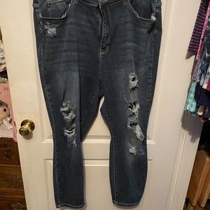 Judy Blues distressed jeans